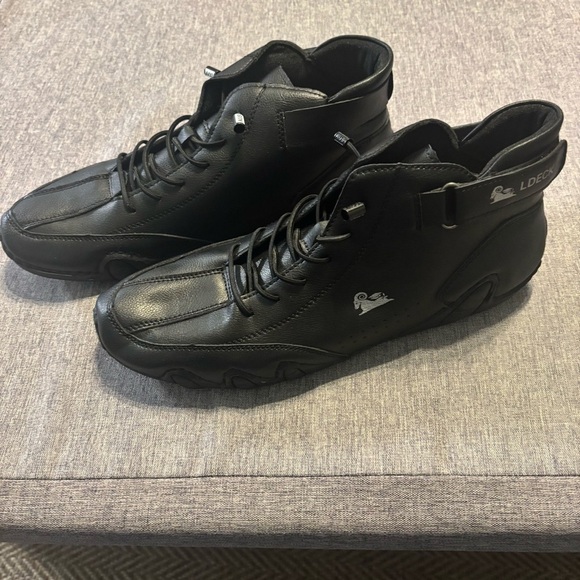 Lace Up Flats Chukka Ankle Boots, Men's size 10 - Picture 8 of 8